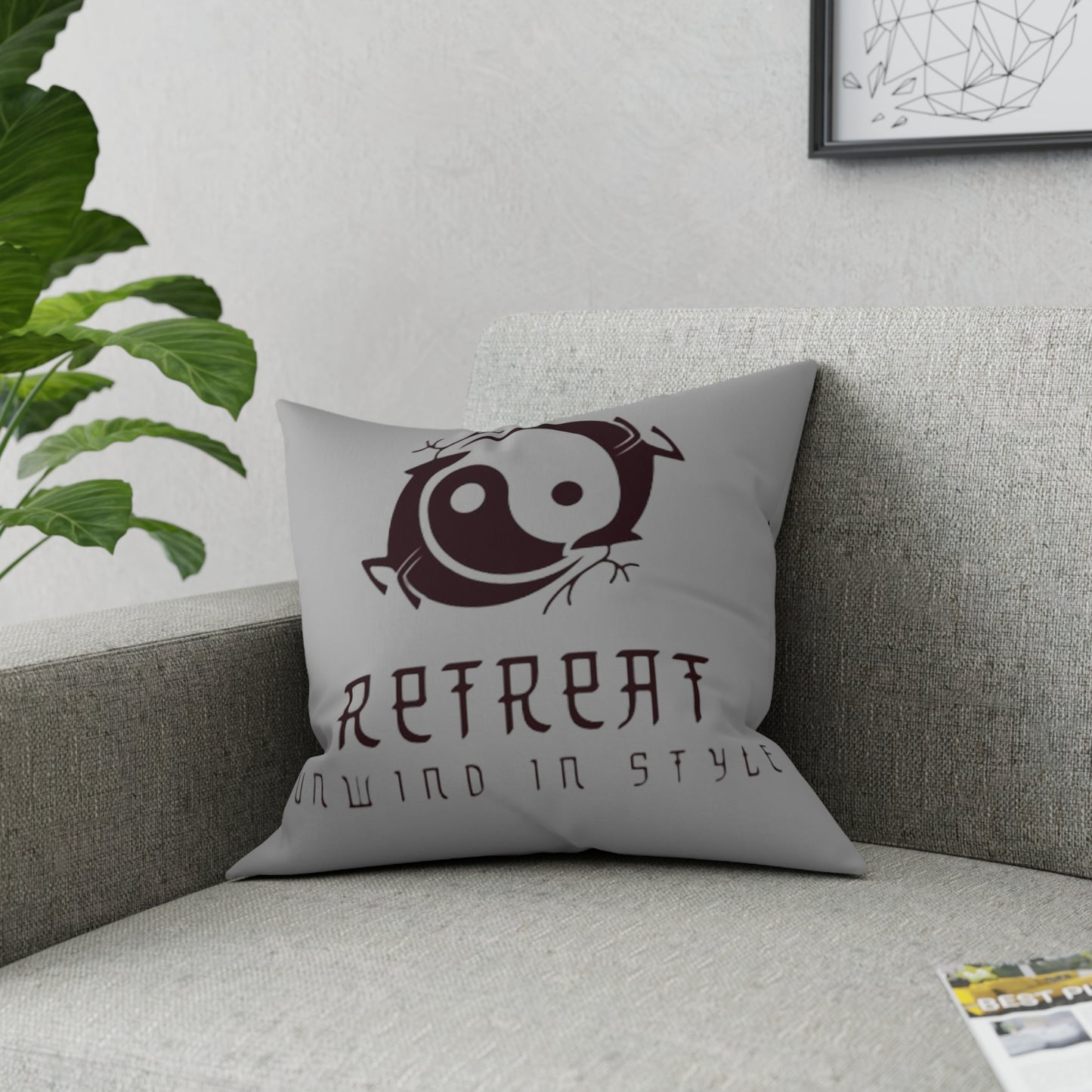 Retreat Broadcloth Pillow