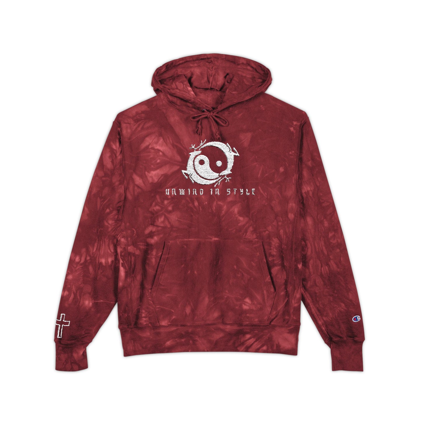 Retreat Champion Tie-Dye Hoodie (Embroidery)