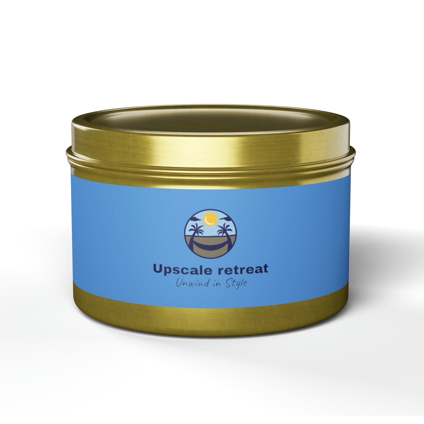 Upscale Retreat Tin Candles
