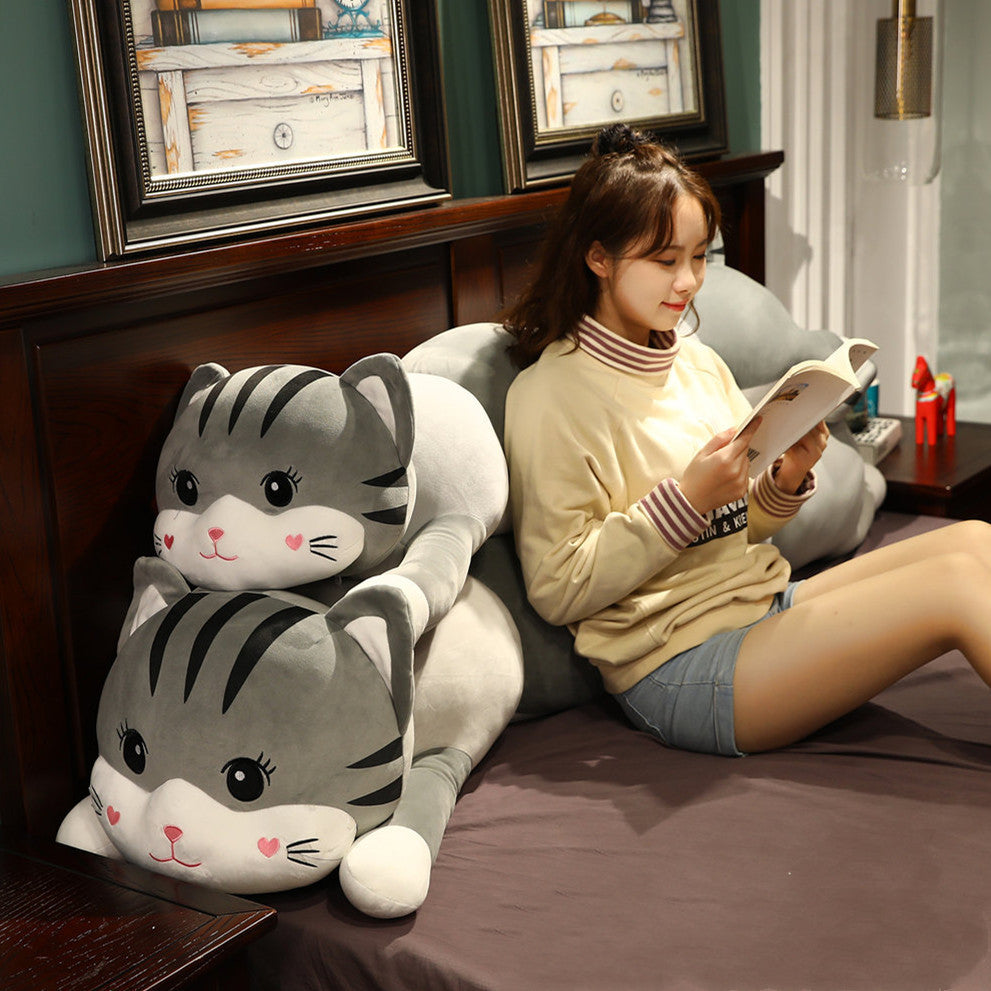 Plush toy cute bed sleeping long pillow