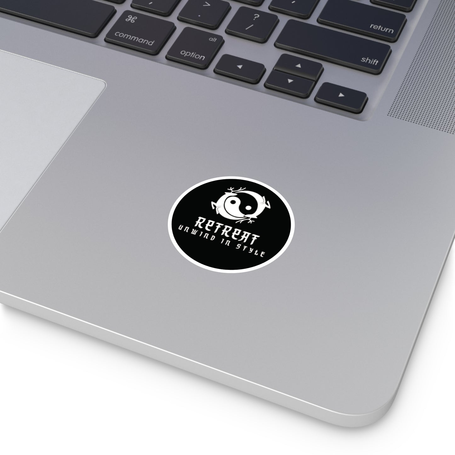 Round Stickers, Indoor\Outdoor Retreat