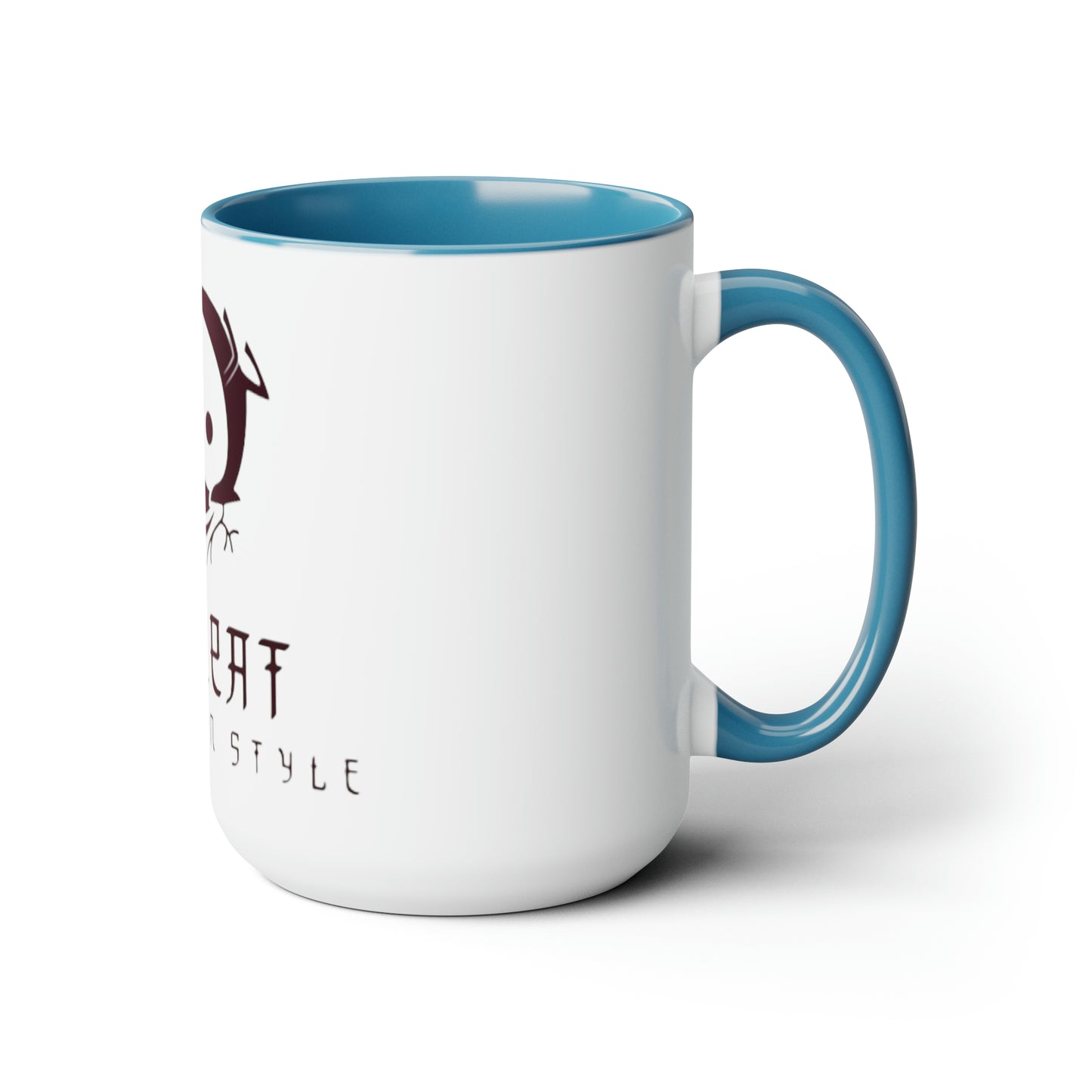 Retreat Two-Tone Coffee Mugs, 15oz