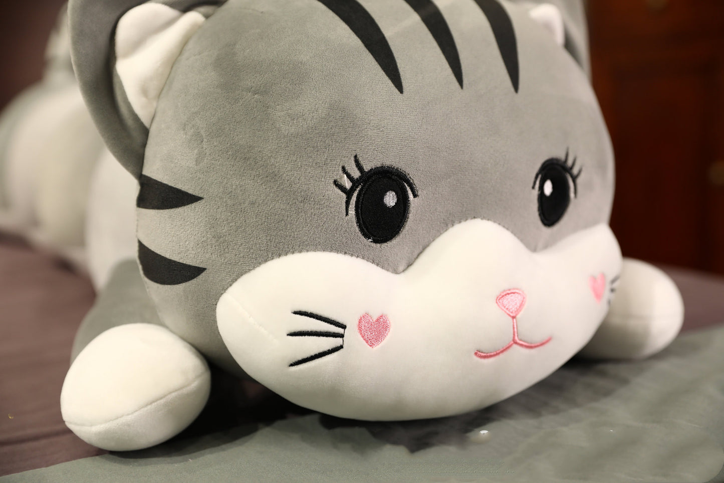 Plush toy cute bed sleeping long pillow