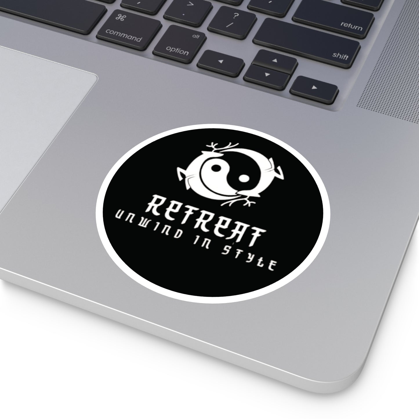 Round Stickers, Indoor\Outdoor Retreat