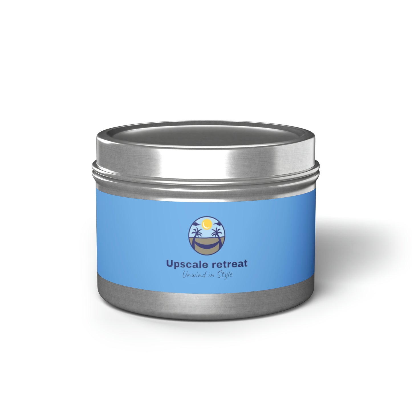 Upscale Retreat Tin Candles
