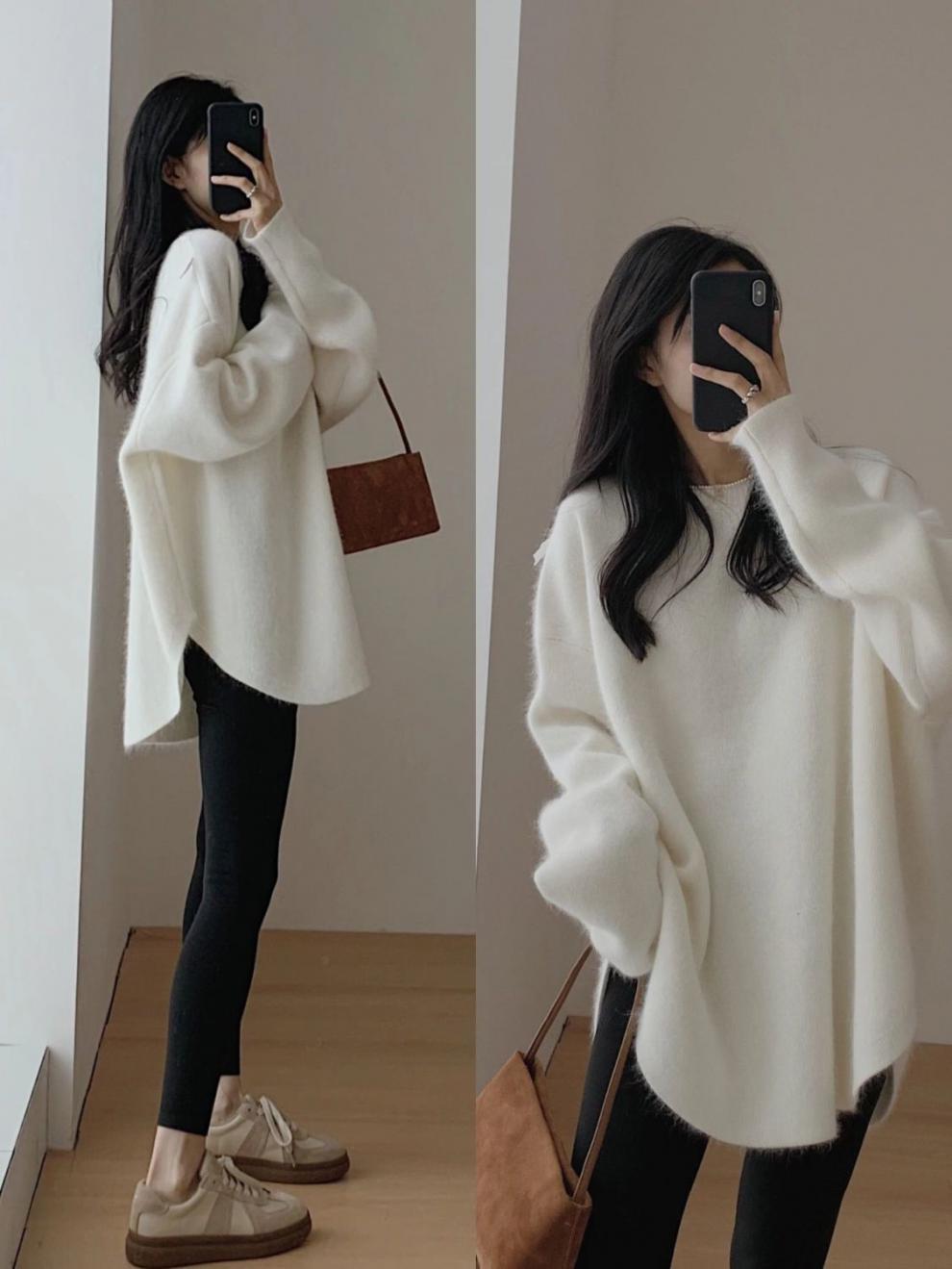 Autumn And Winter Gentle High-grade Versatile Soft Glutinous Knitted Bottoming Shirt