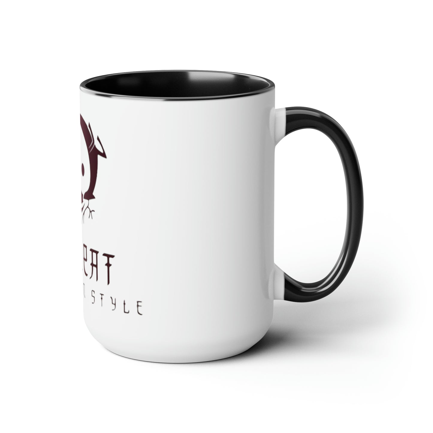 Retreat Two-Tone Coffee Mugs, 15oz