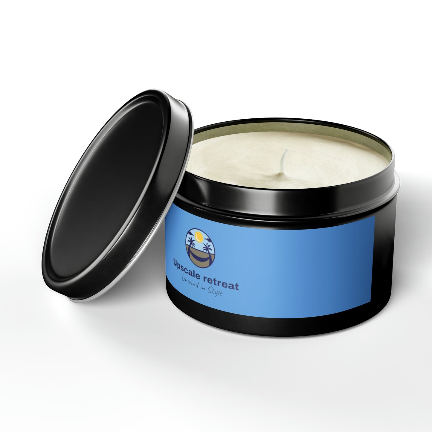 Upscale Retreat Tin Candles