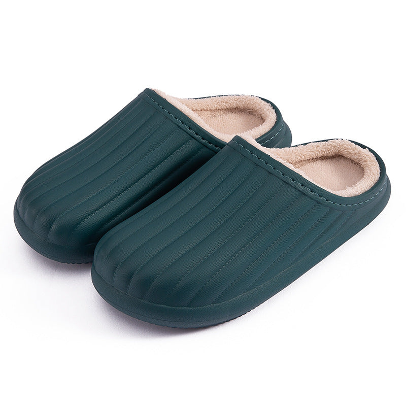 Waterproof Slippers EVA Plush Slippers Women