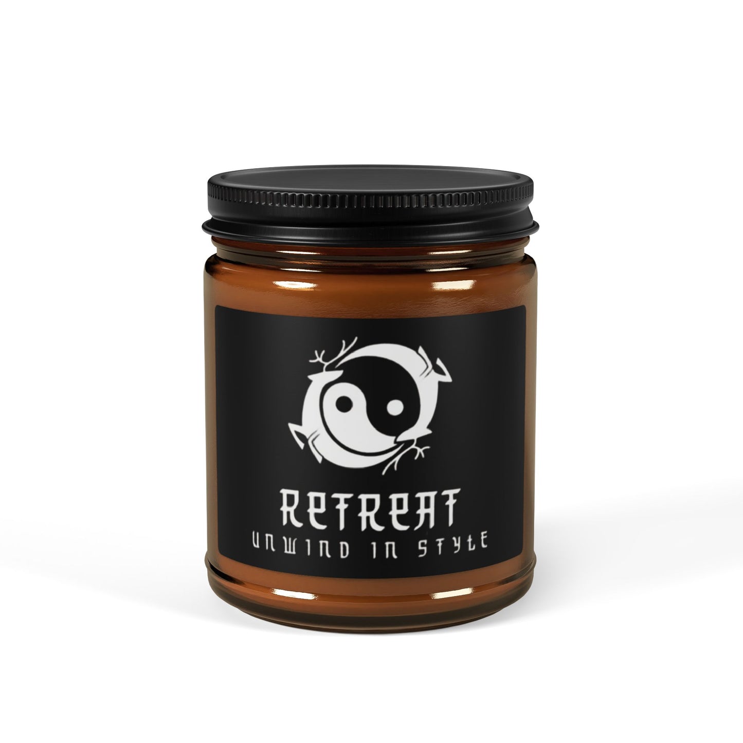 Amber Jar Soy Candle!