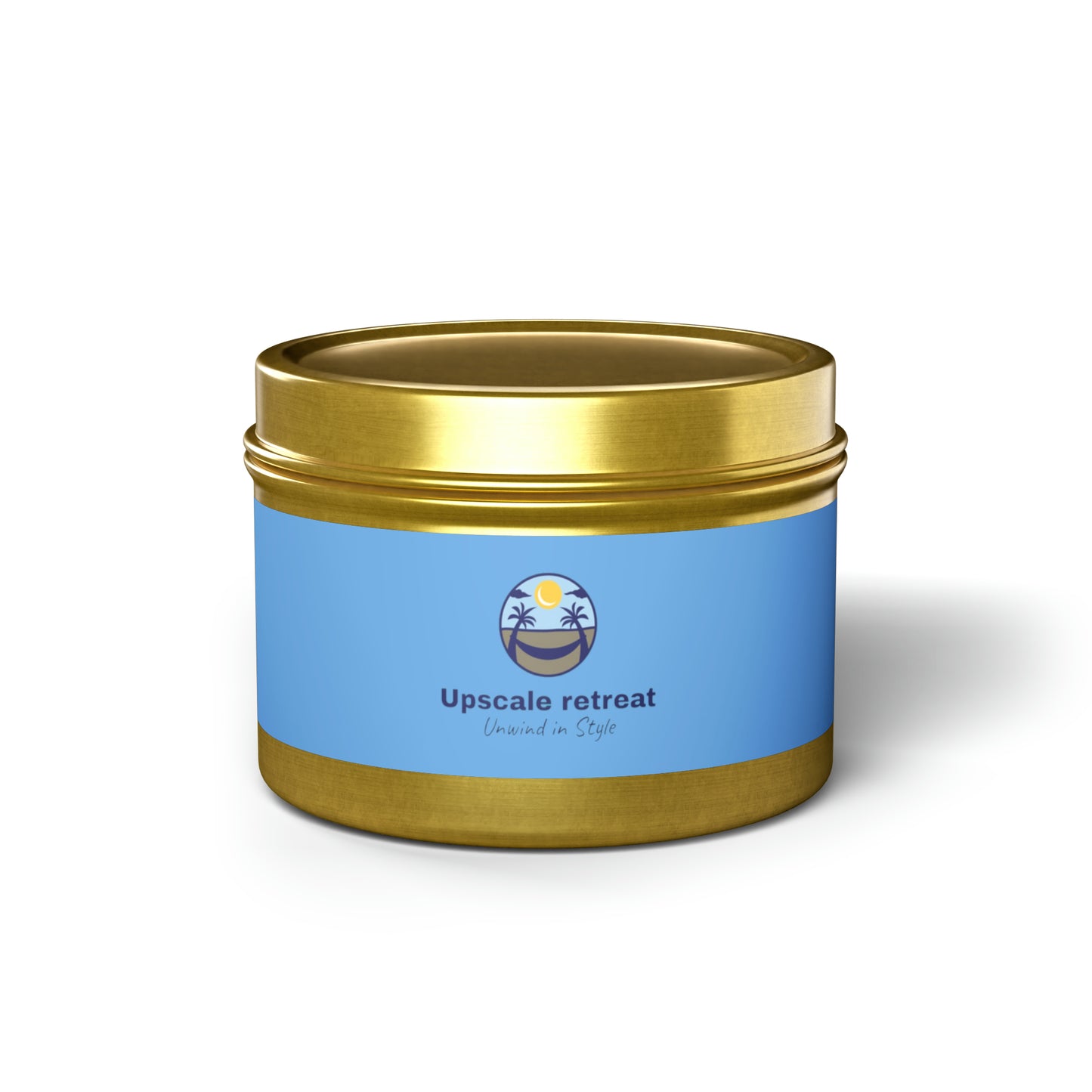 Upscale Retreat Tin Candles