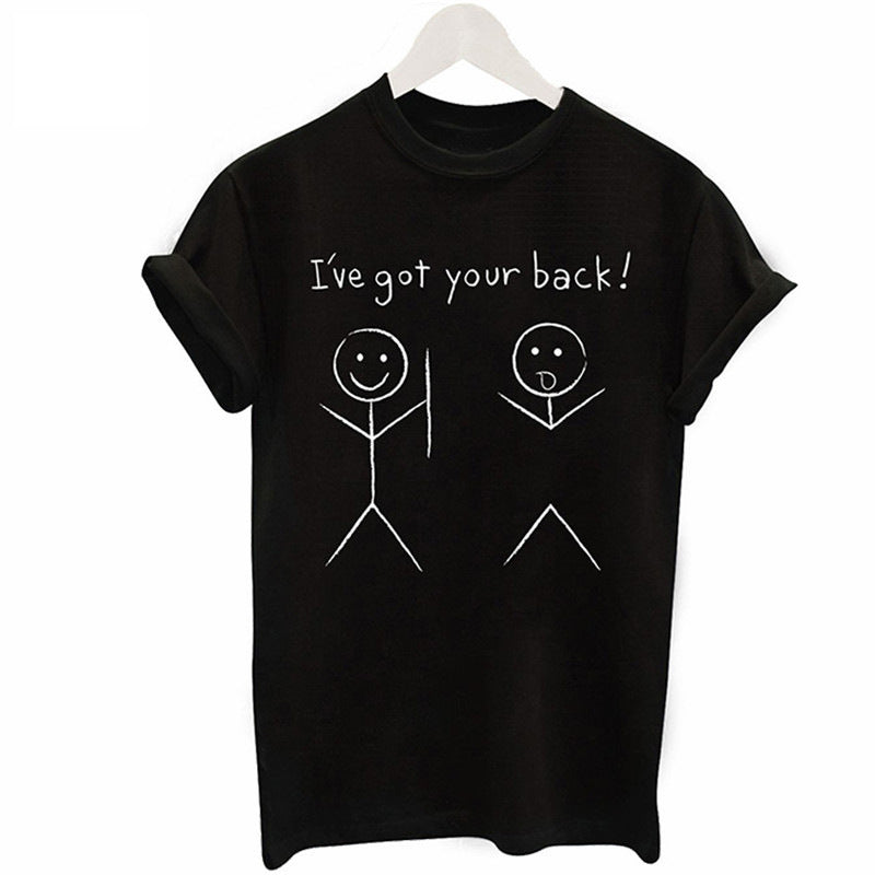 Men's printed short sleeves