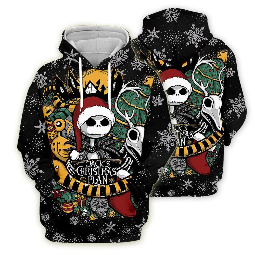 Christmas digital print Hoodie