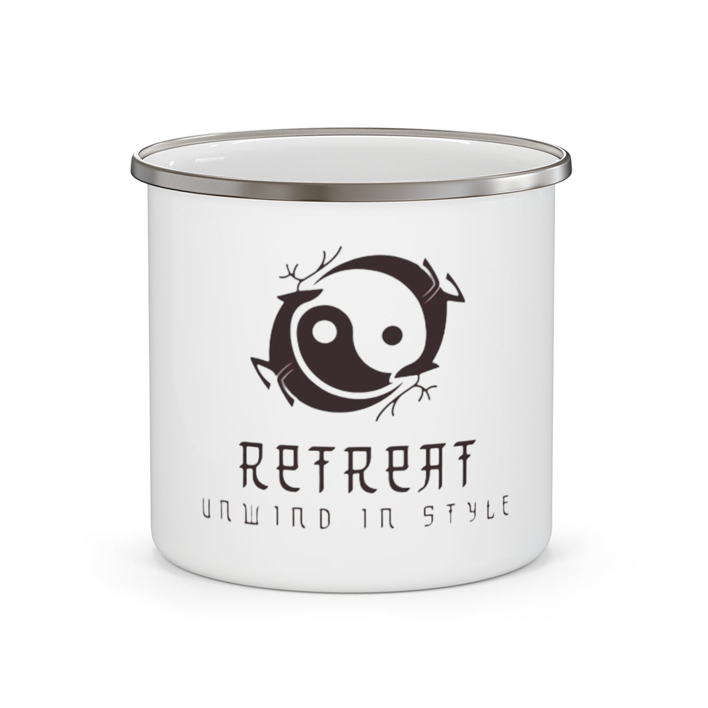 Retreat Enamel Camping Mug