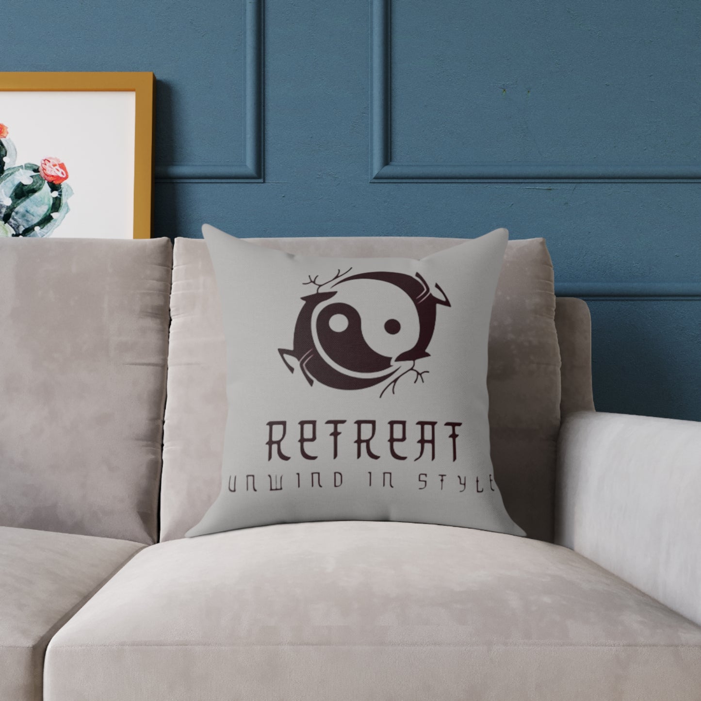 Retreat Spun Polyester Pillow
