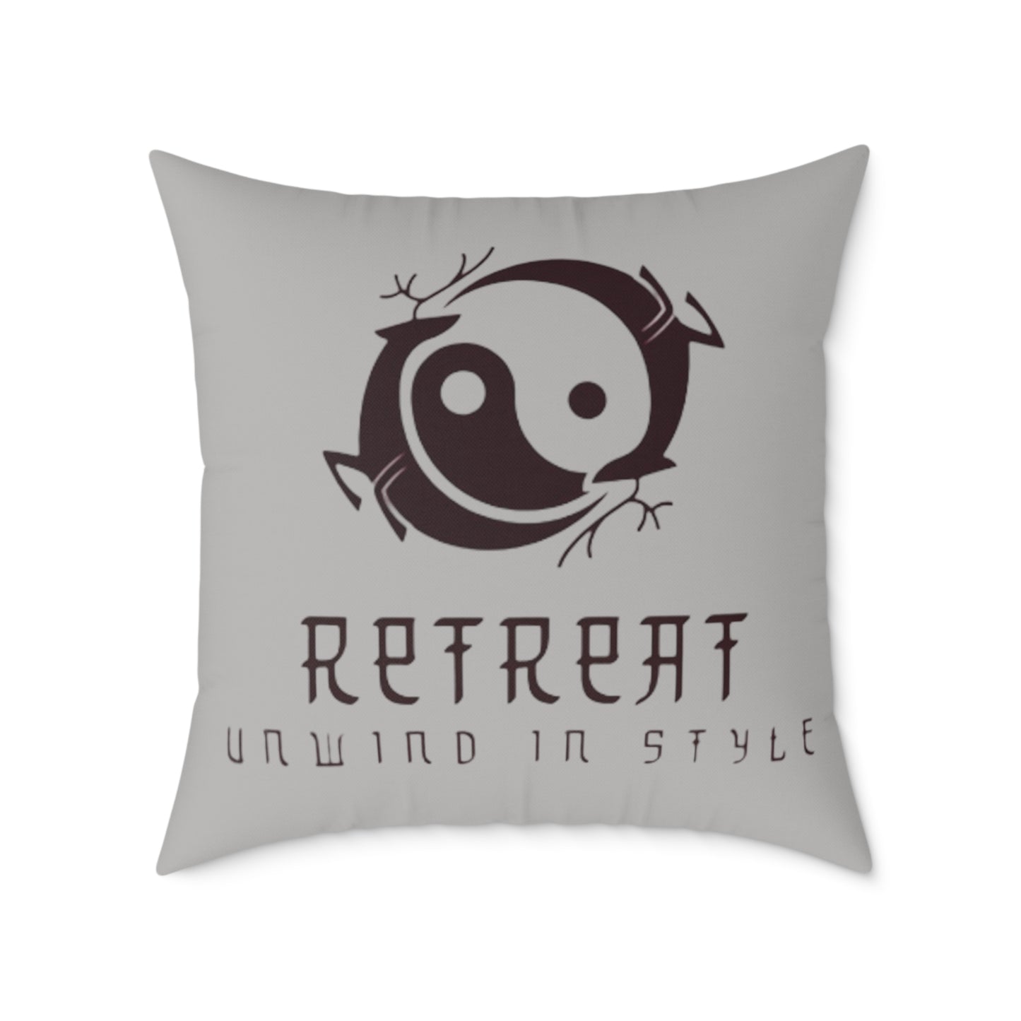 Retreat Spun Polyester Pillow