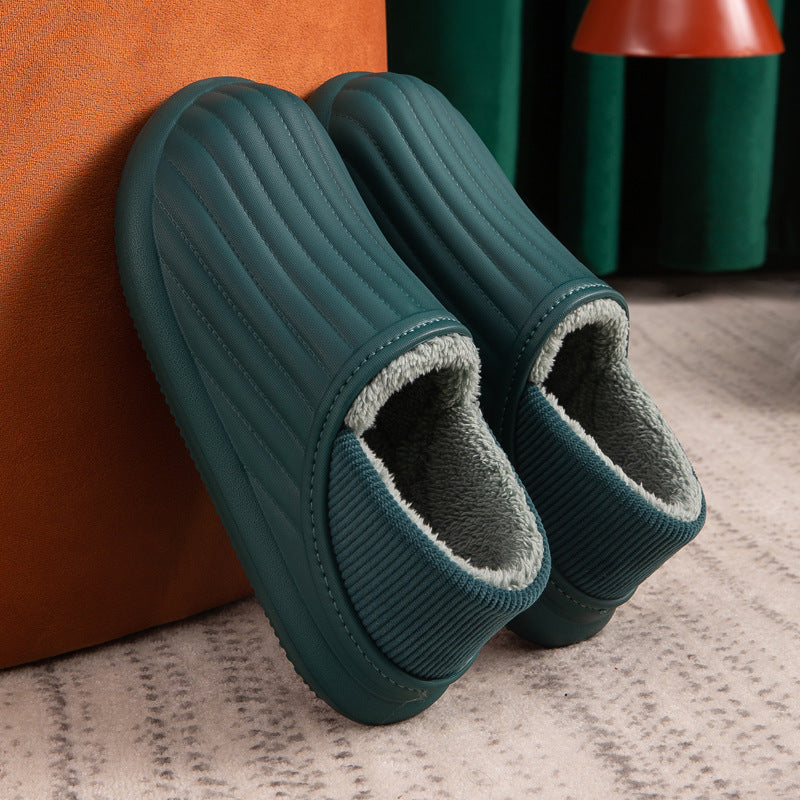 Waterproof Slippers EVA Plush Slippers Women