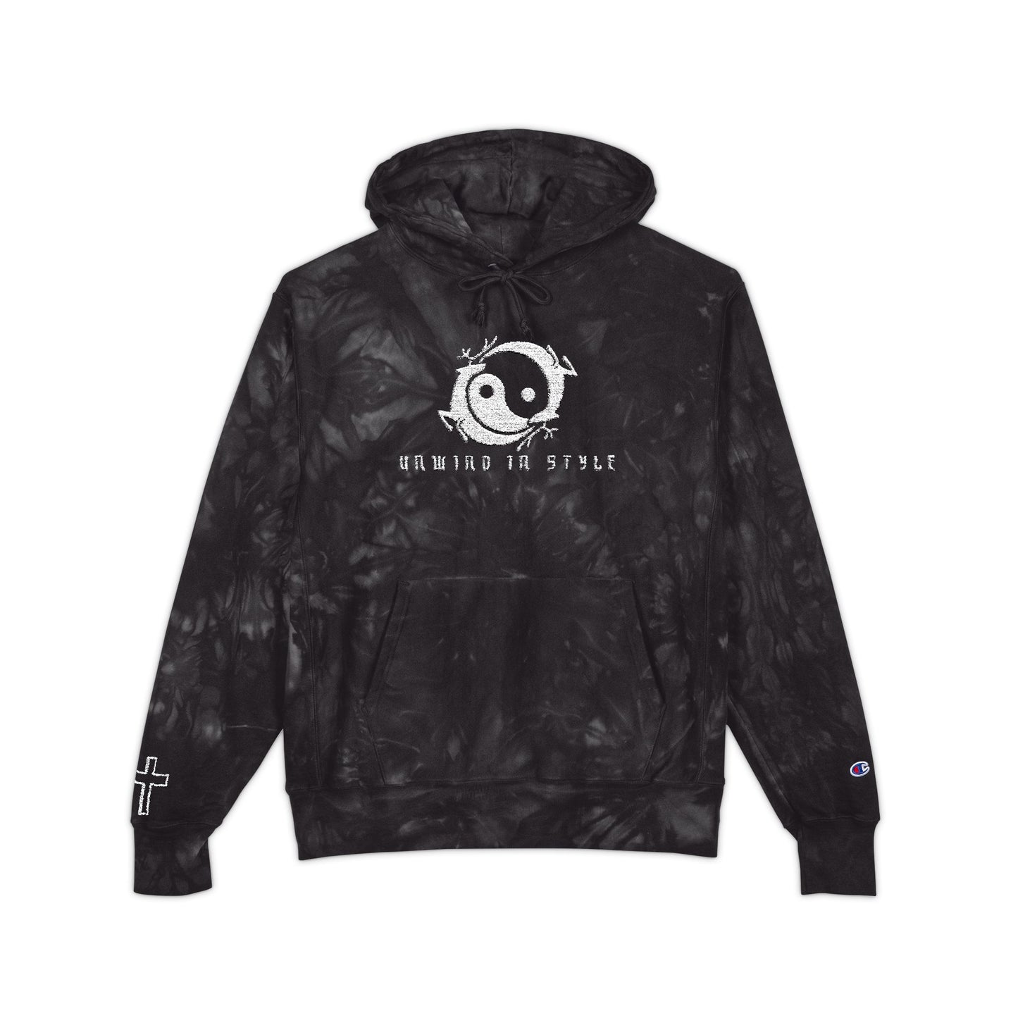 Retreat Champion Tie-Dye Hoodie (Embroidery)
