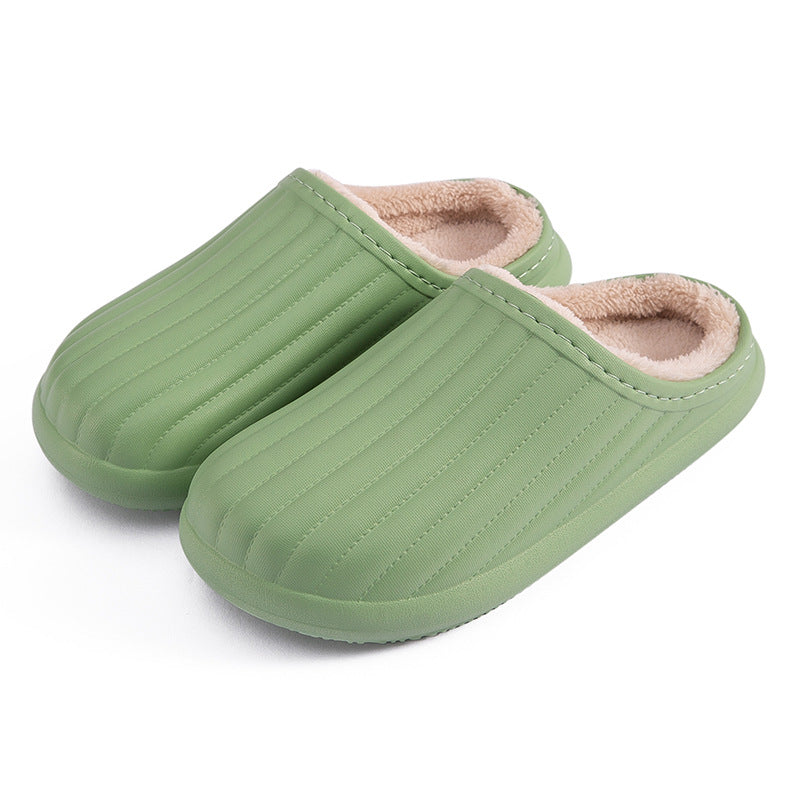Waterproof Slippers EVA Plush Slippers Women