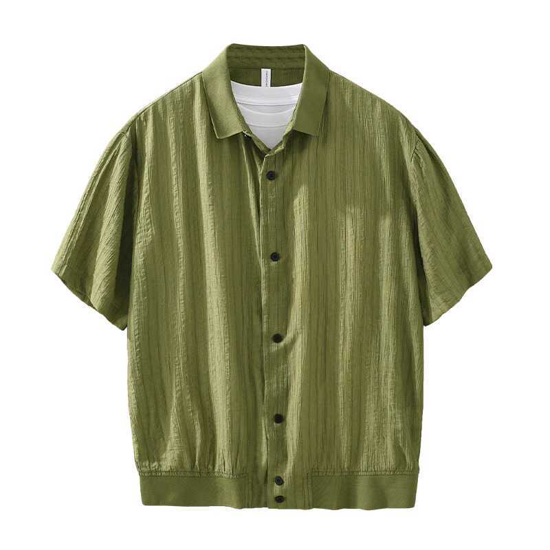 Thin Breathable Short-sleeved Shirt Men's