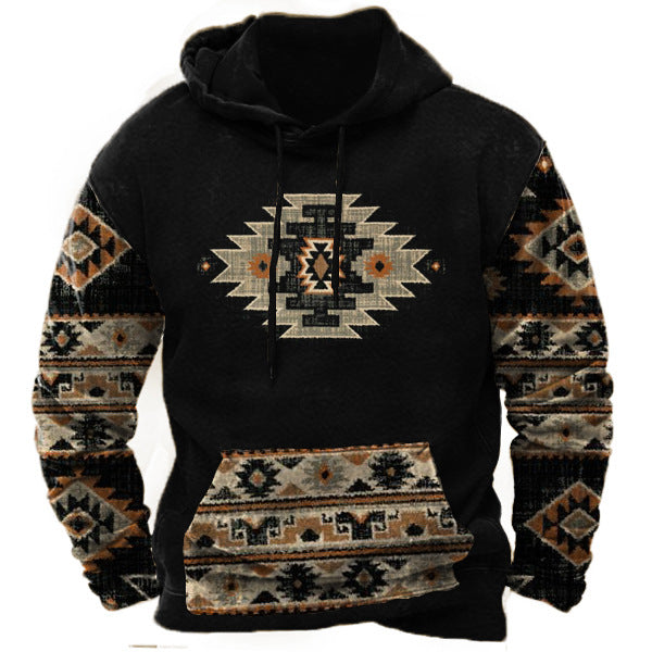 3D Hoodie Digital Print Men's Trend Hoodie