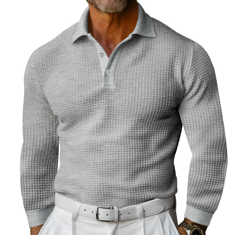 Summer Men's Lapel Polo Shirt