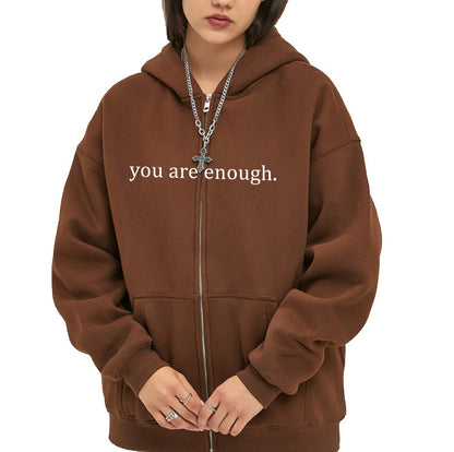Retreat hoodie you are enough!