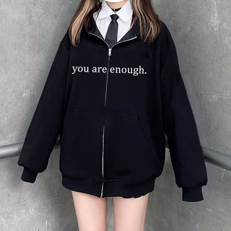 Retreat hoodie you are enough!