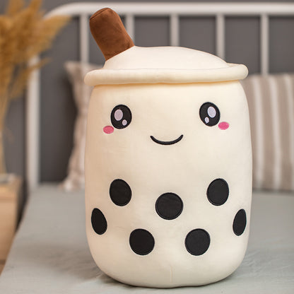 Unique Soft Teddy Plush Boba Milk Tea Plushie