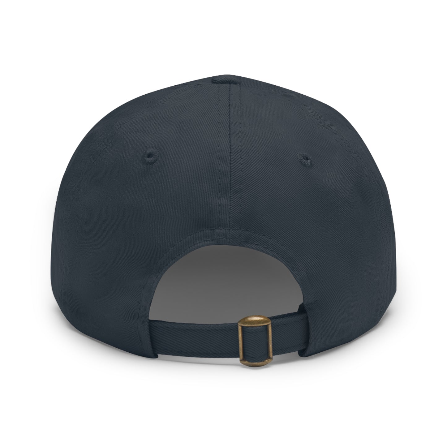 Upscale Retreat Dad Hat with Leather Patch