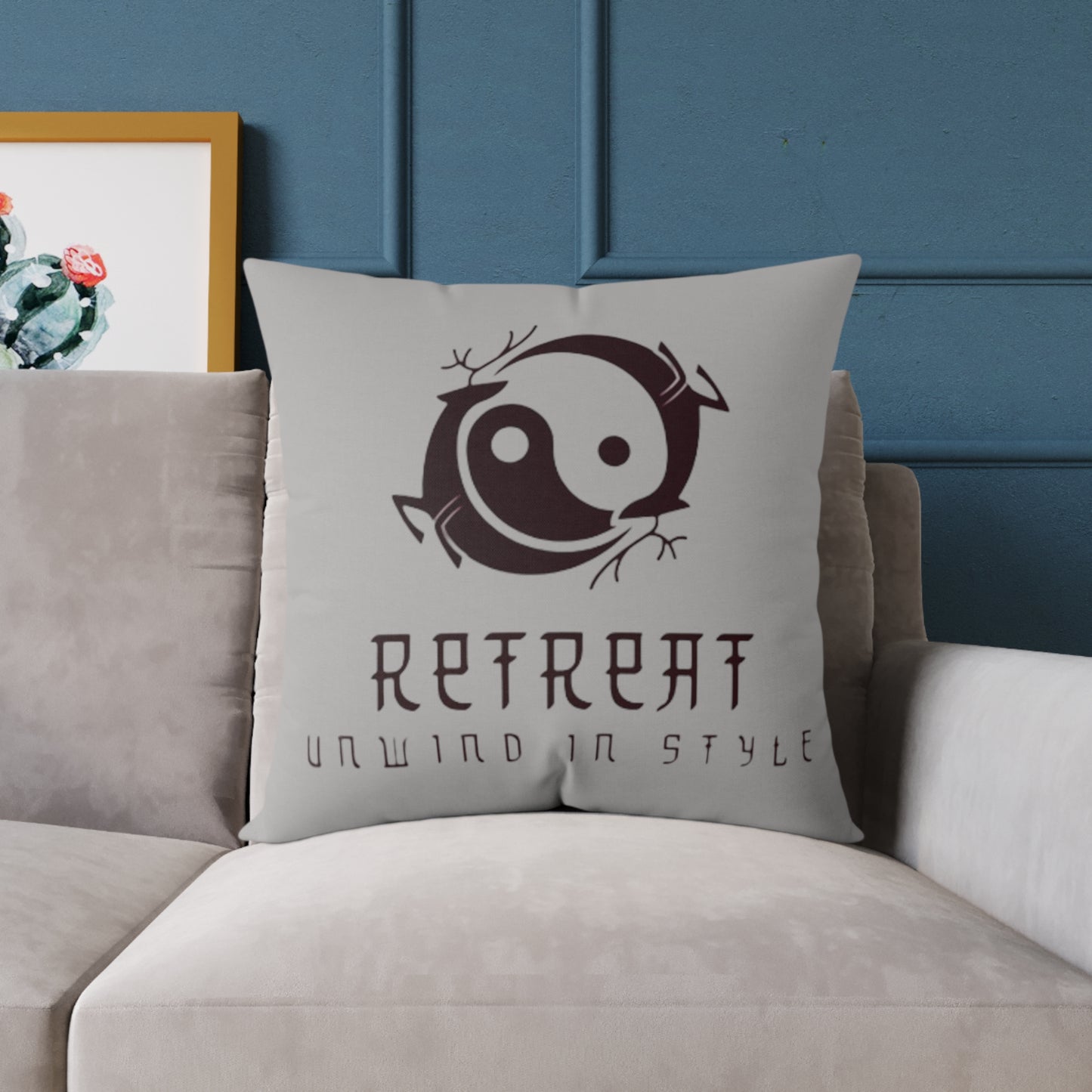 Retreat Spun Polyester Pillow