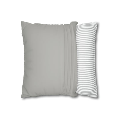 Retreat Faux Suede Square Pillow Case