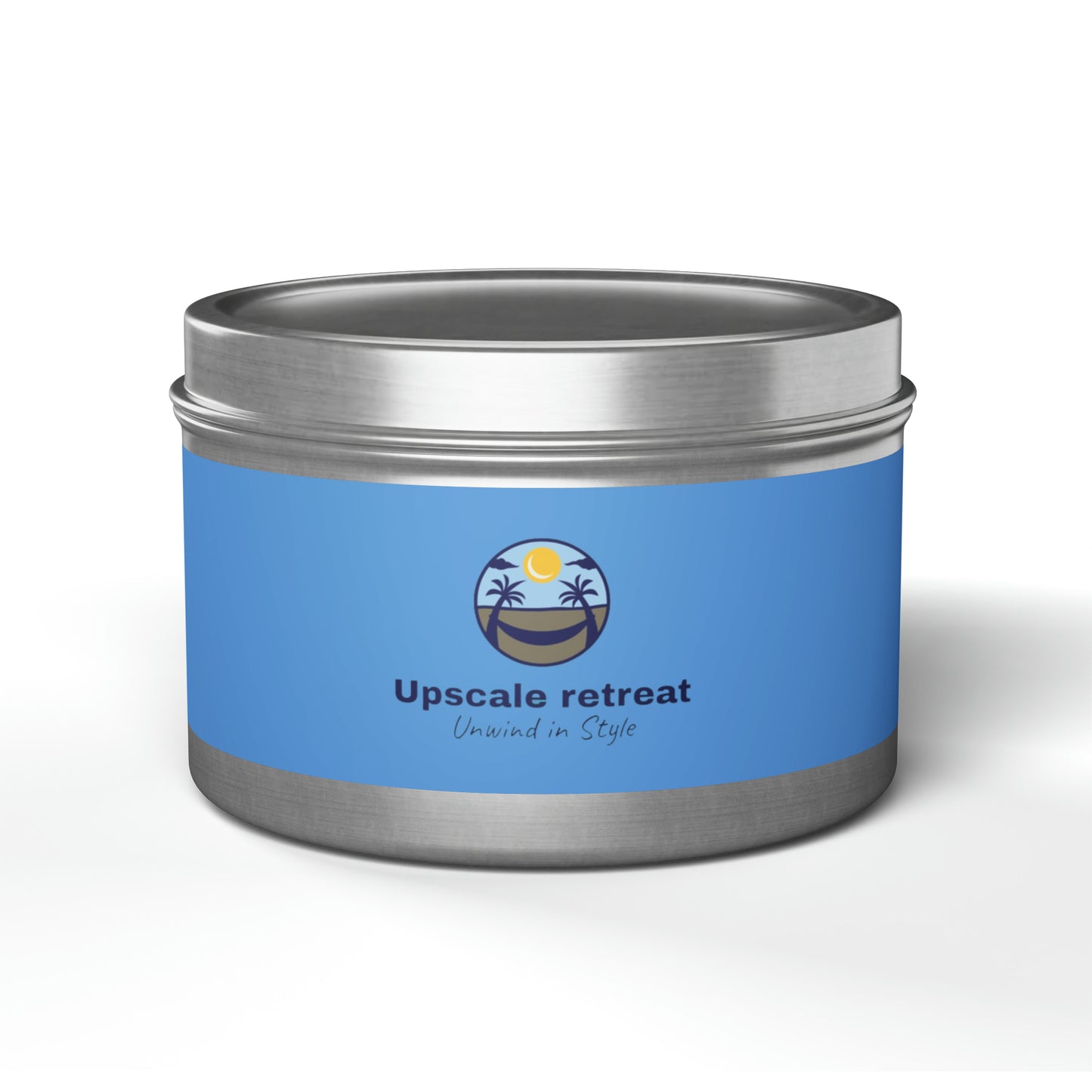 Upscale Retreat Tin Candles