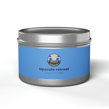 Upscale Retreat Tin Candles