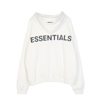 Reflective letter Hoodie Hoodie