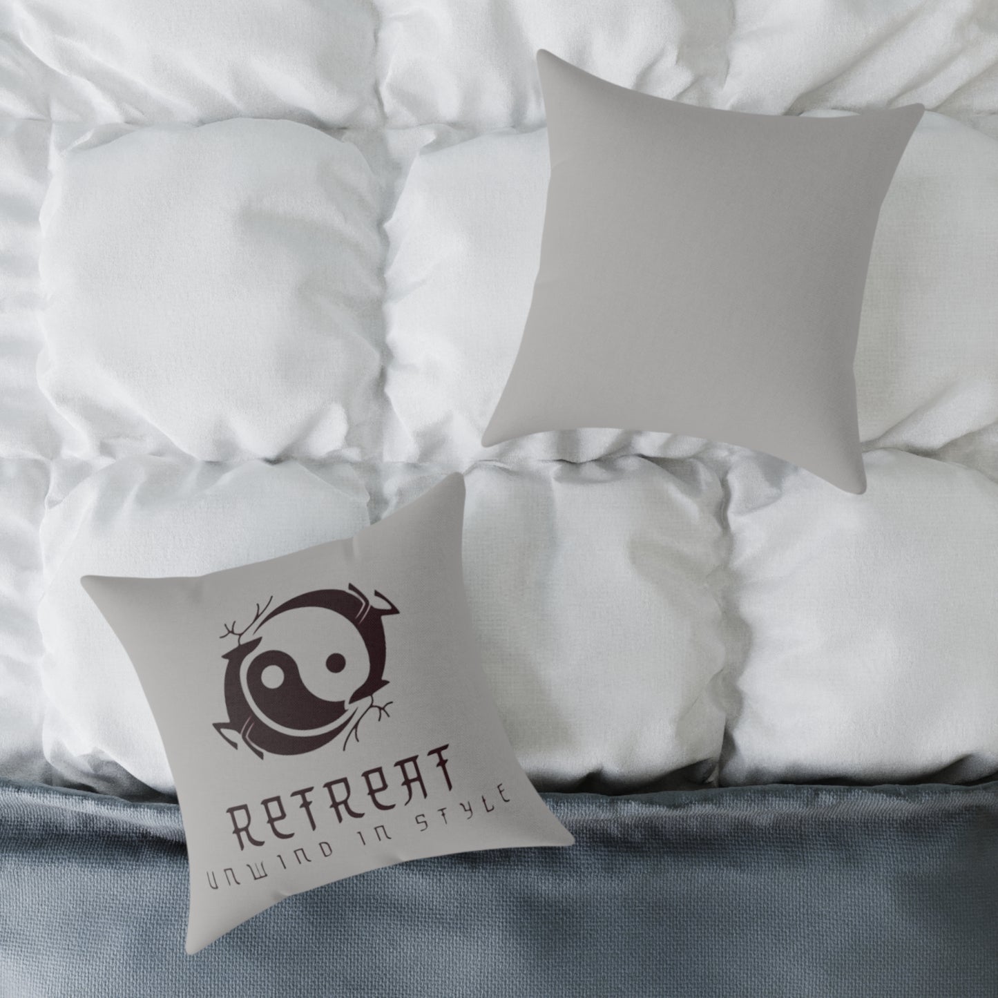 Retreat Spun Polyester Pillow