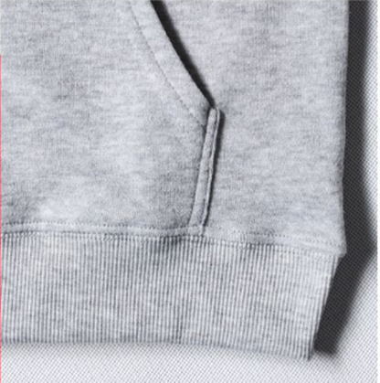 Print Loose - fitting Fleece Hoodie With Long Sleeves