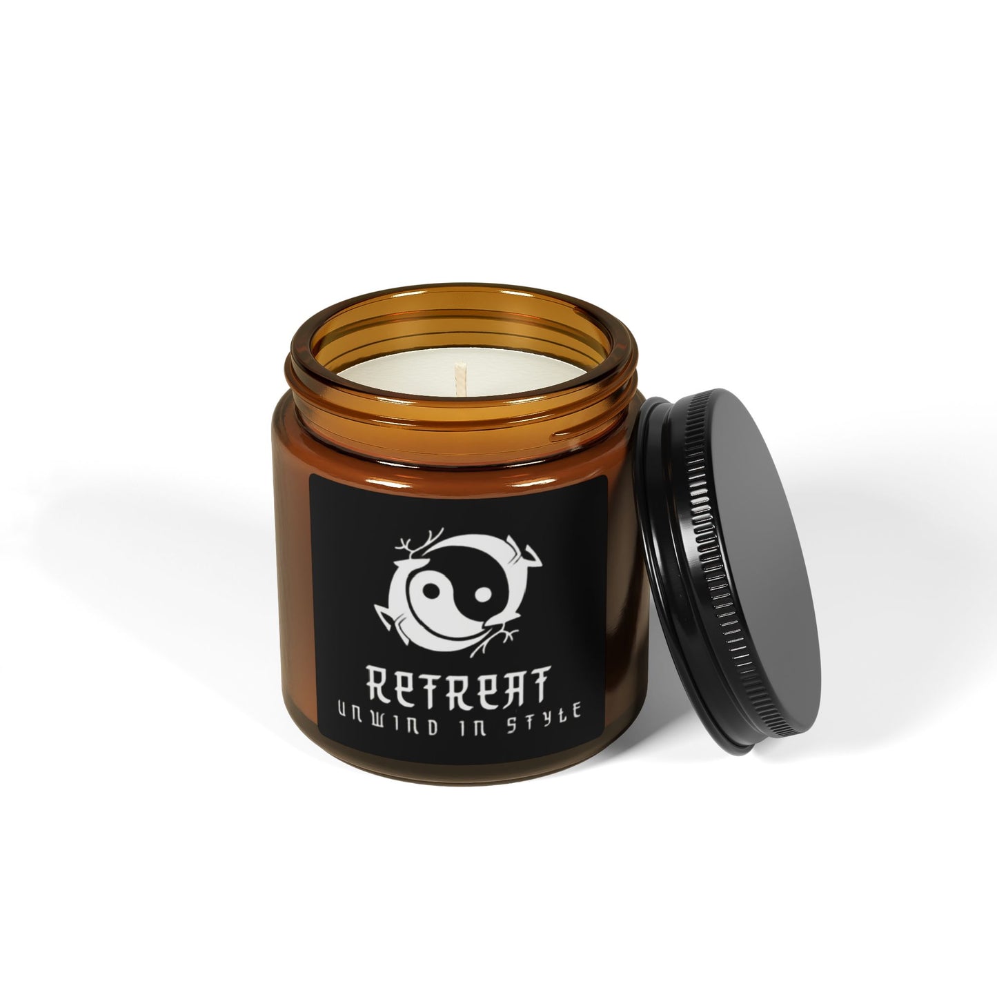 Amber Jar Soy Candle!