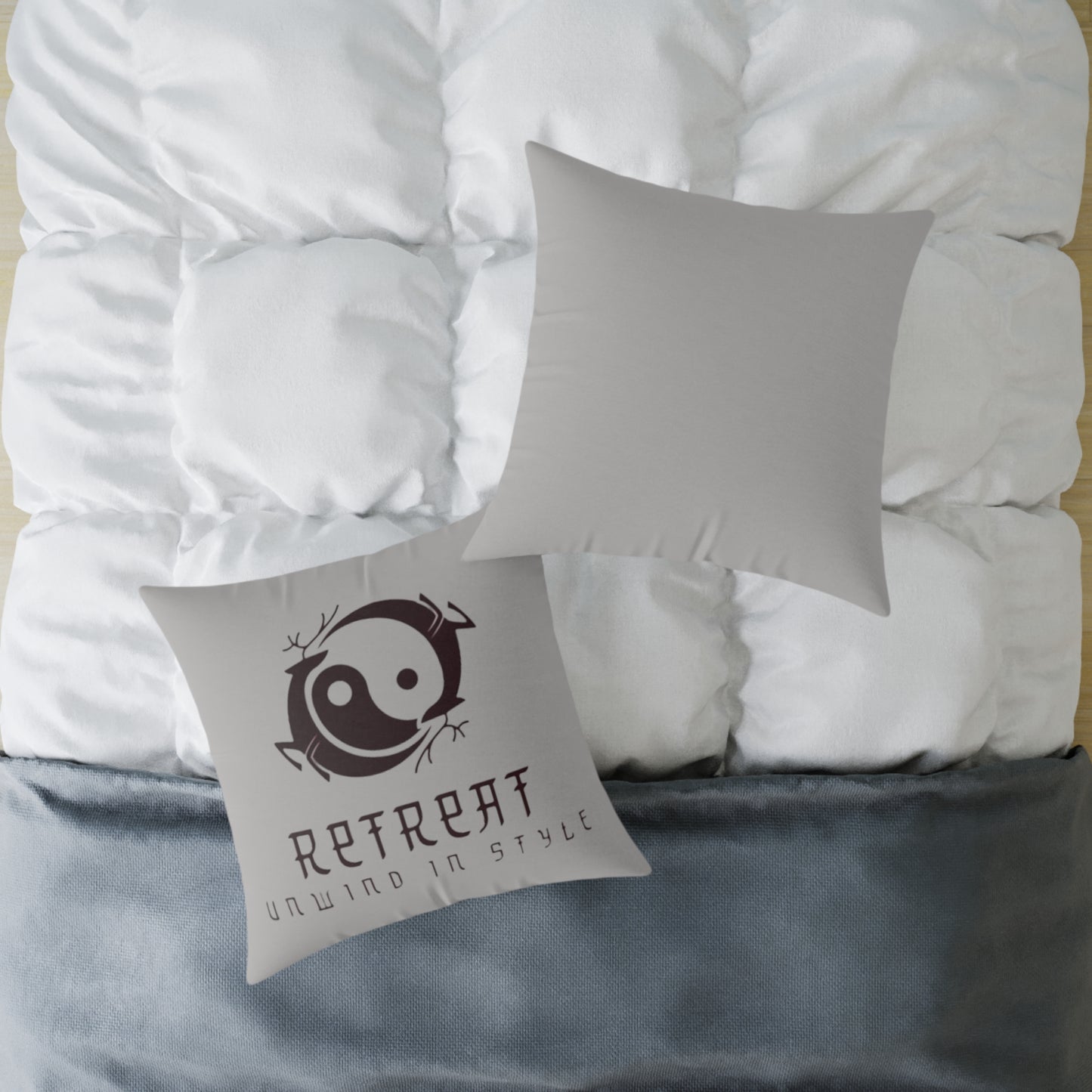 Retreat Spun Polyester Pillow