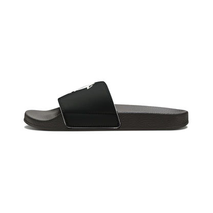 Women's PU Slide Sandals Branded Retreat
