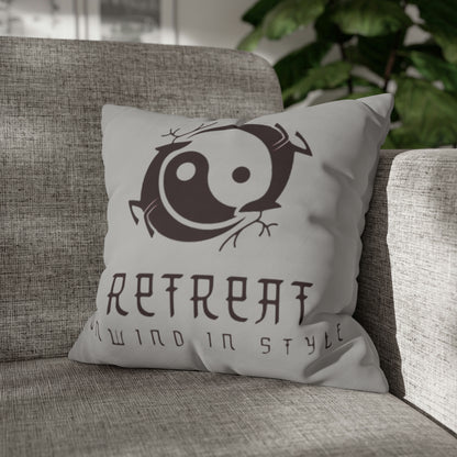 Retreat Spun Polyester Pillowcase
