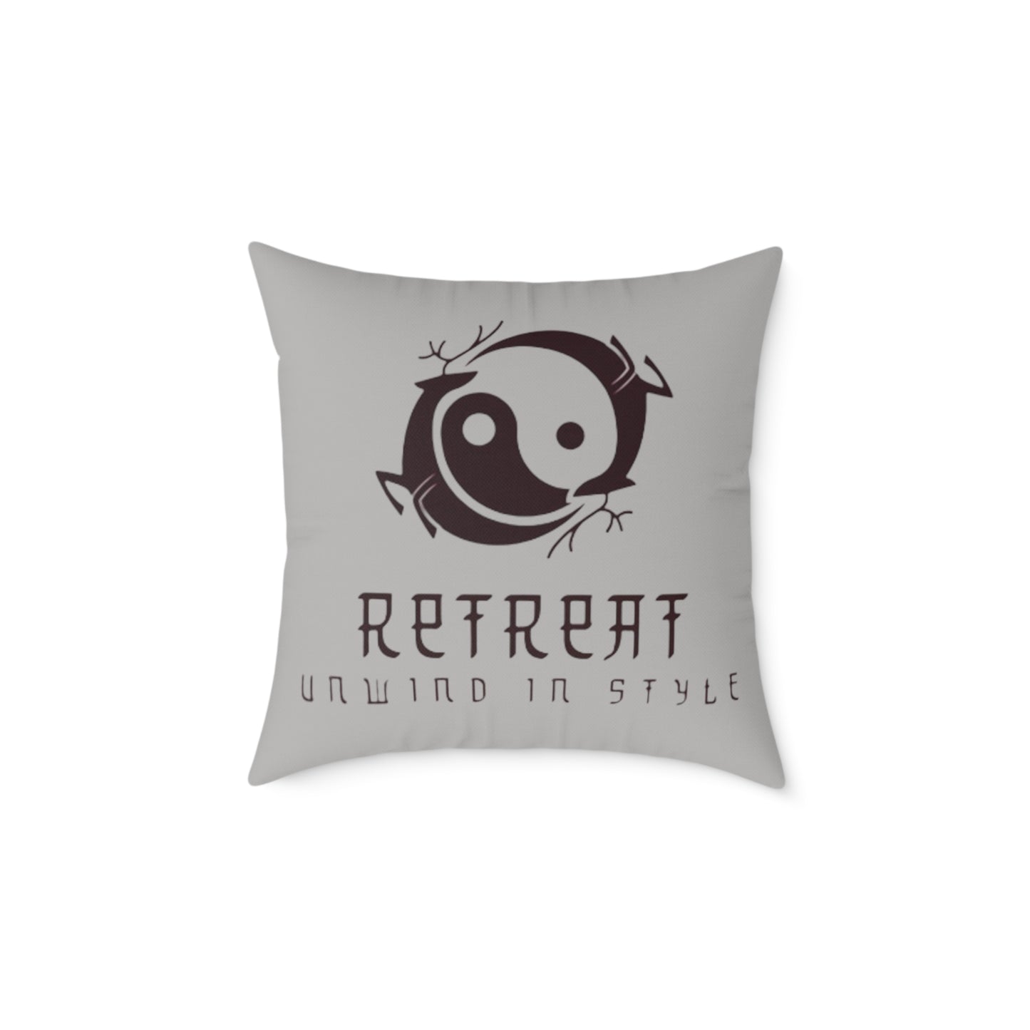 Retreat Spun Polyester Pillow