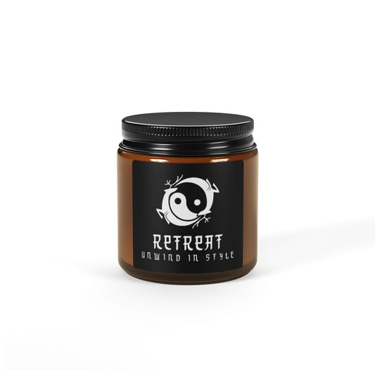 Amber Jar Soy Candle!