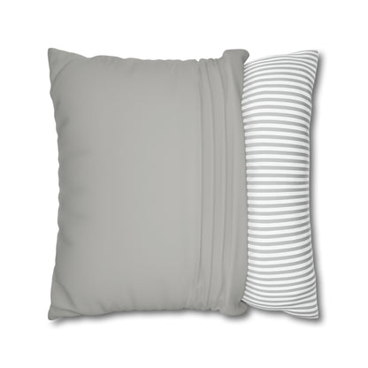 Retreat Faux Suede Square Pillow Case