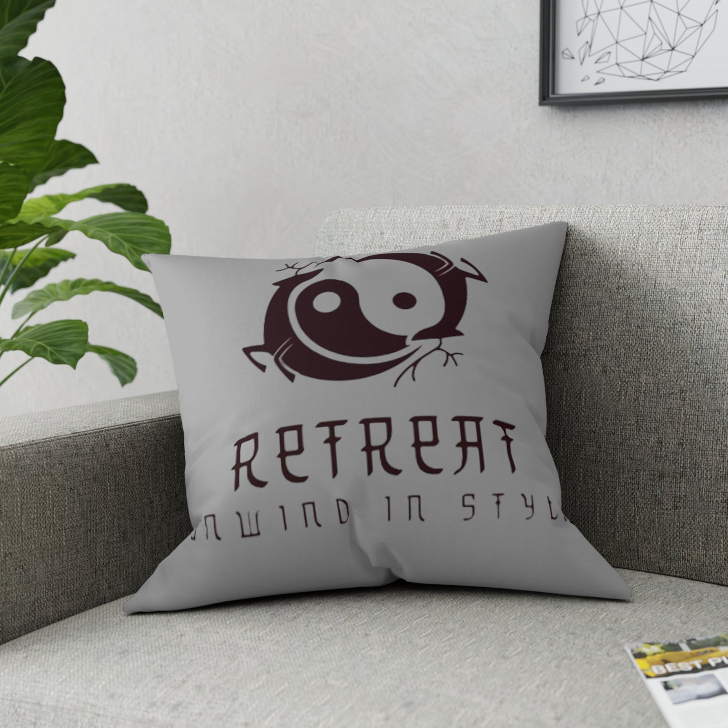 Retreat Broadcloth Pillow