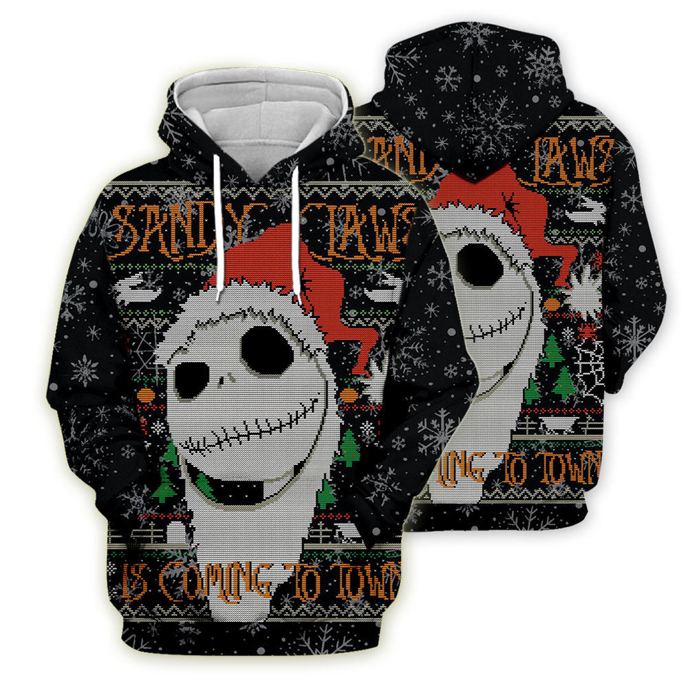 Christmas digital print Hoodie