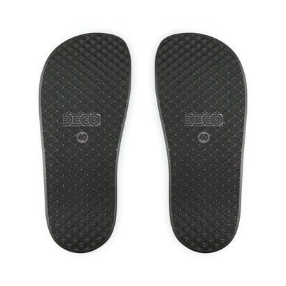 Women's PU Slide Sandals Branded Retreat