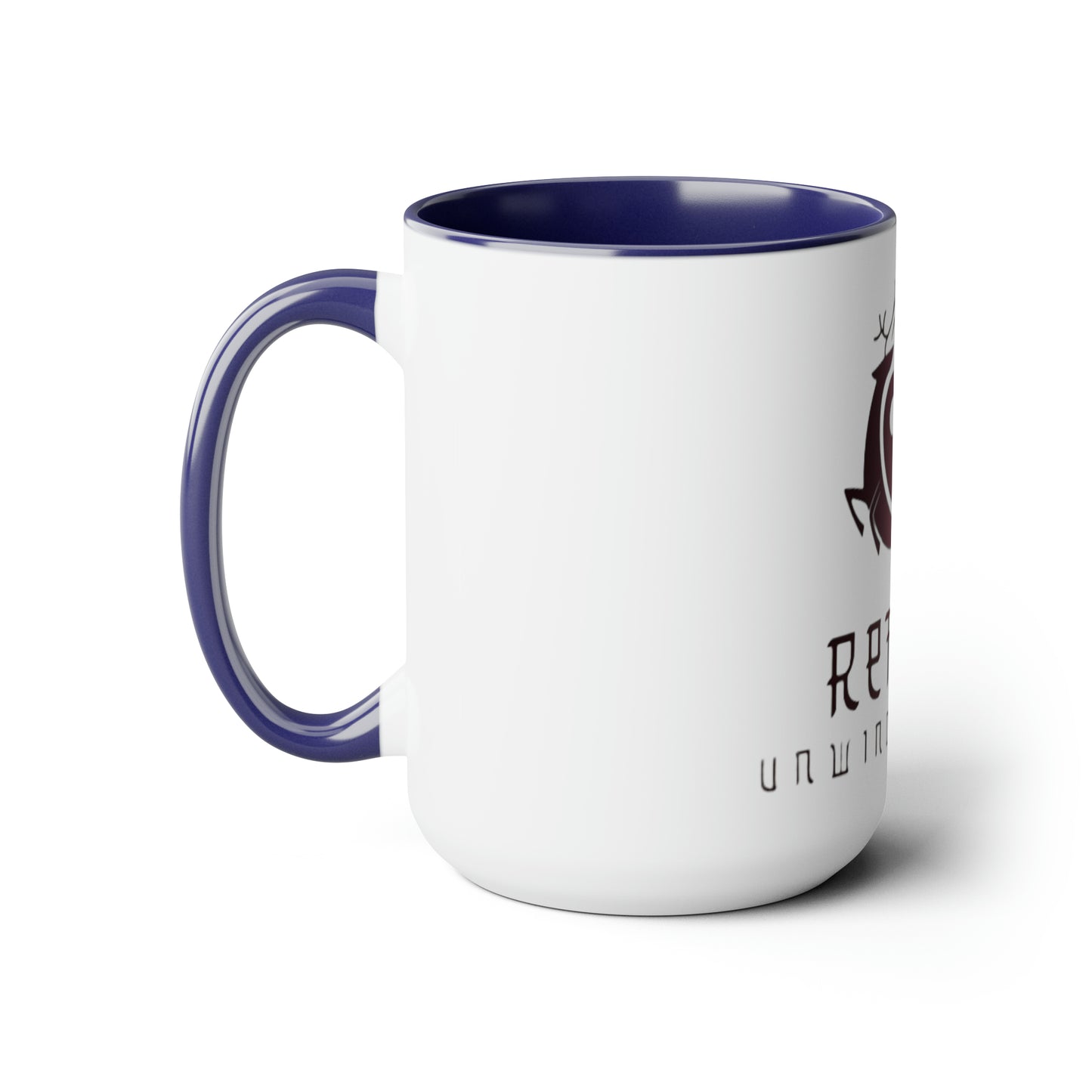 Retreat Two-Tone Coffee Mugs, 15oz