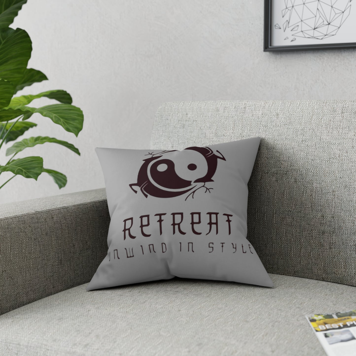 Retreat Broadcloth Pillow