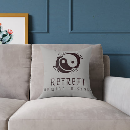 Retreat Spun Polyester Pillow